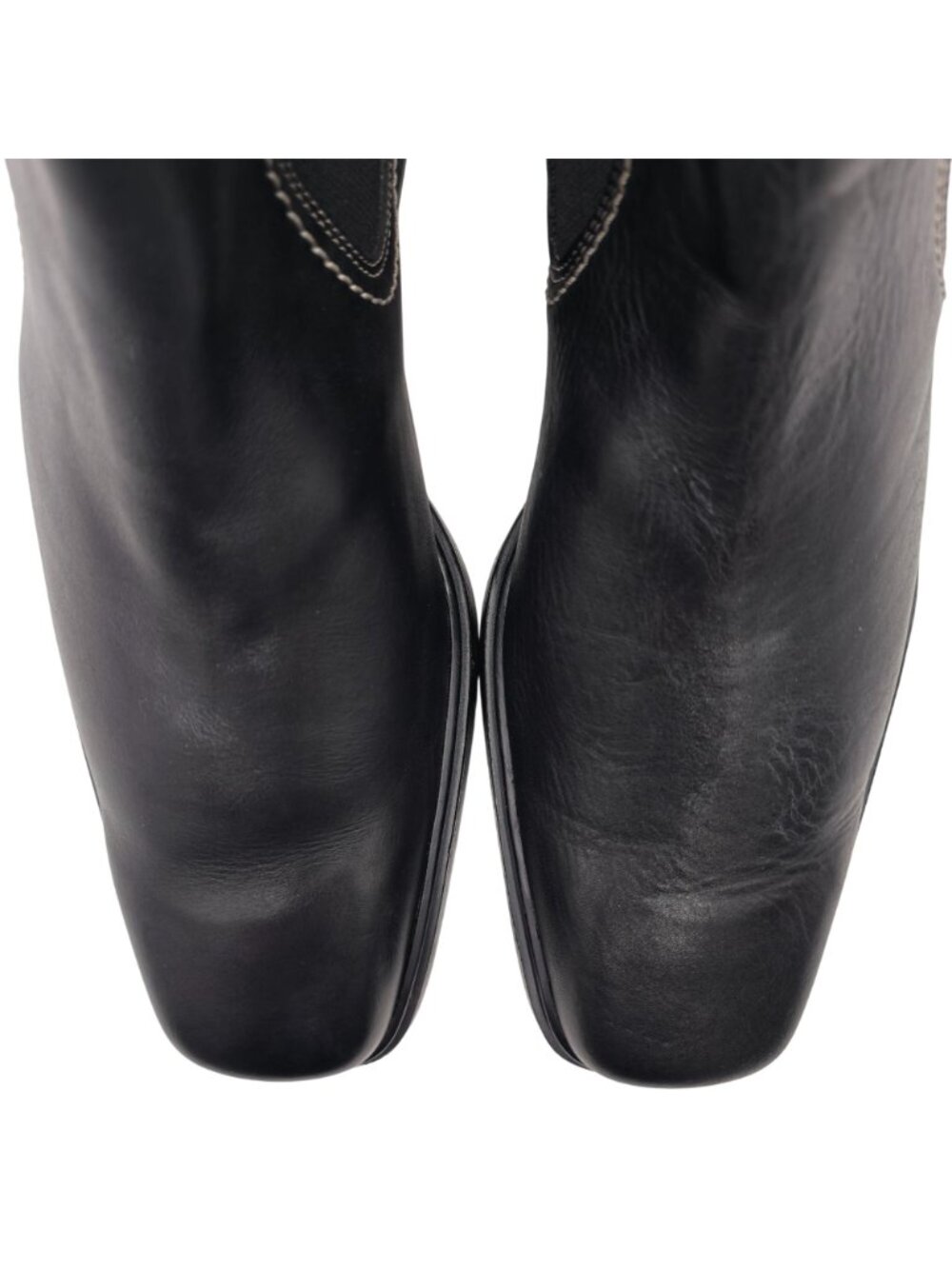 Donald J Pliner Mens 12M Black Leather Stylish Ankle Dress Shoes Boots - Picture 10 of 13